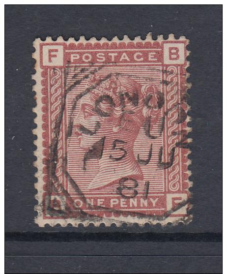 1880  - 1881   SG - 166  ( YVERT  Nº 68  ) - Usados