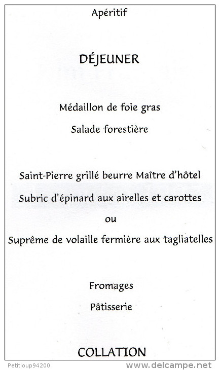 AIR FRANCE  Menu   PARIS-ACAPULCO   Novembre 1997 - Menükarten