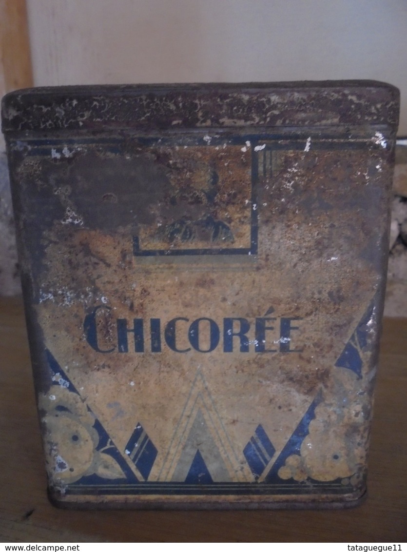 Ancien - Boite Métal CHICOREE - Boxes