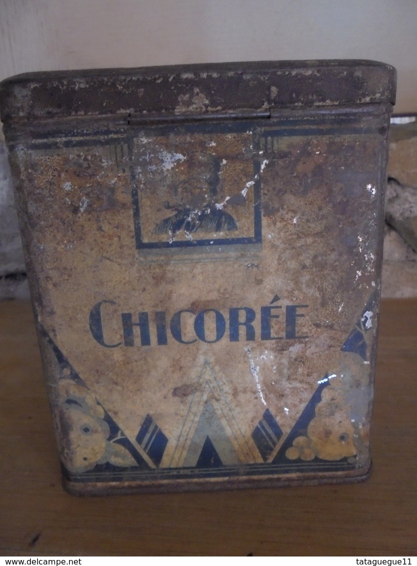 Ancien - Boite Métal CHICOREE - Boxes