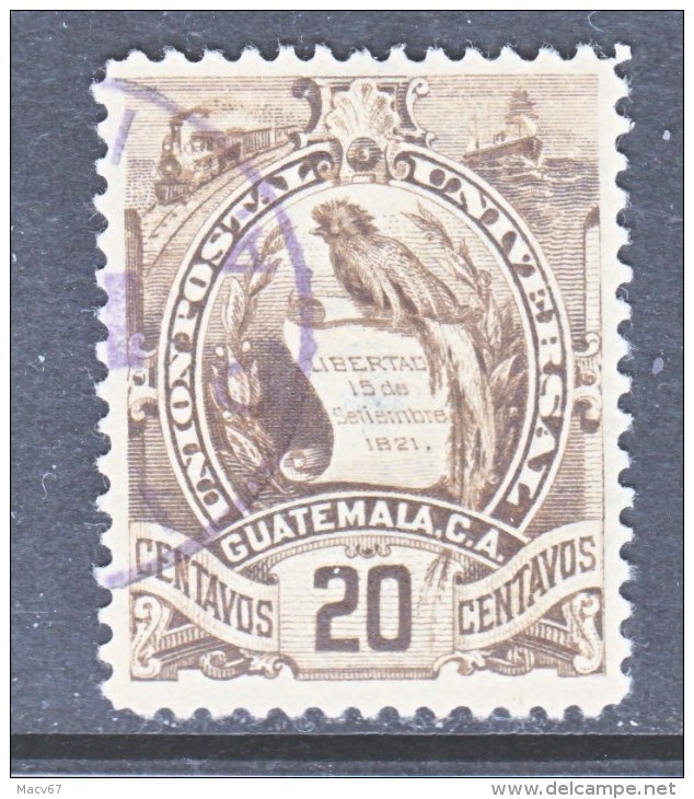 GUATAMALA  105  (o)   1900-02  Issue - Guatemala