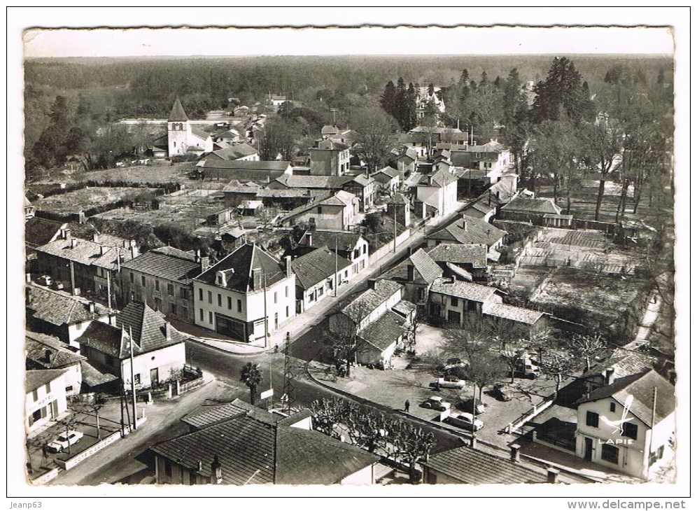 12. CASTETS  Vue Générale   EN AVION AU-DESSUS DE...(10x15cm) - Castets