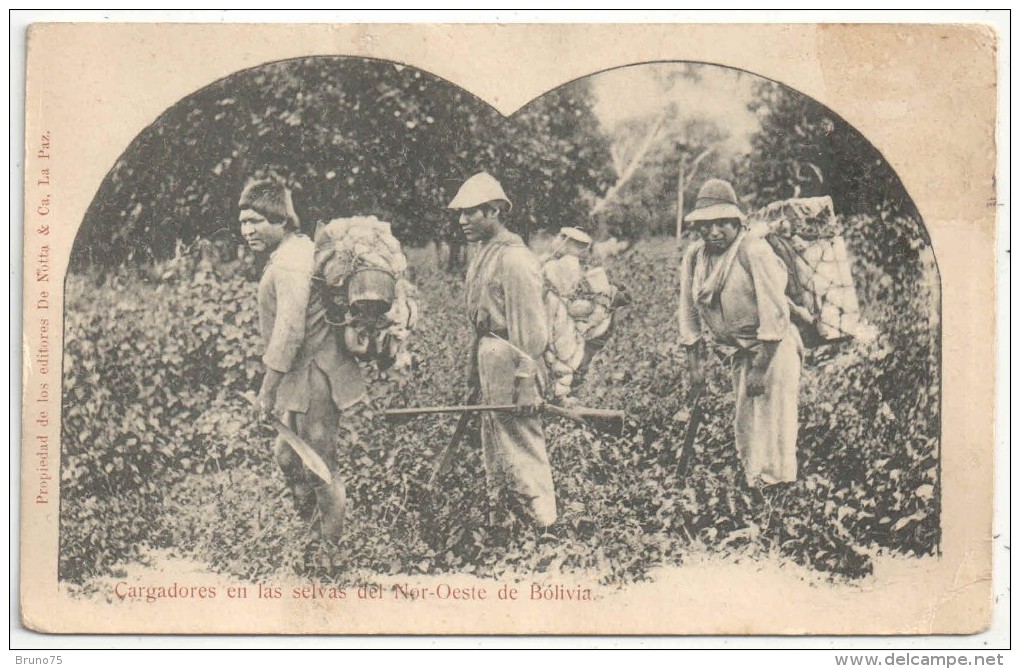 Cargadores En Las Selvas Del Nor-Oeste De BOLIVIA - Bolivie