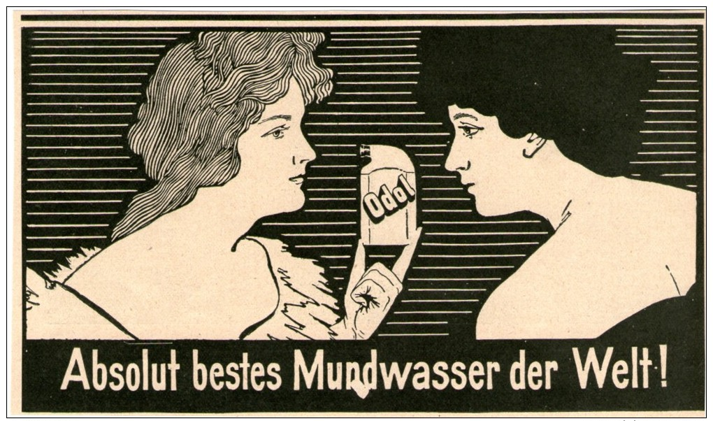 Original-Werbung/Inserat/ Anzeige 1902:  ODOL - Ca 180 X 100 Mm - Publicités