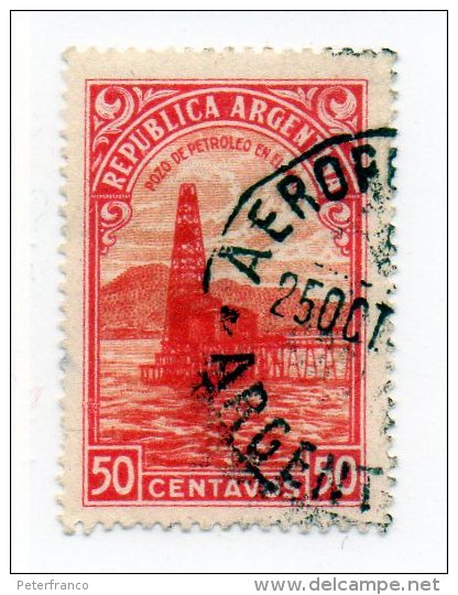 B -1935 Argentina - Pozzo Petrolifero - Oblitérés