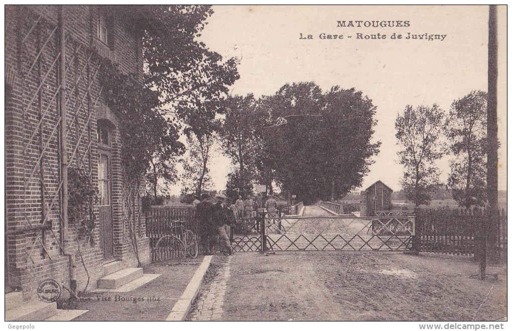 MATOUGUES  - La Gare - Route De Juvigny - Autres & Non Classés