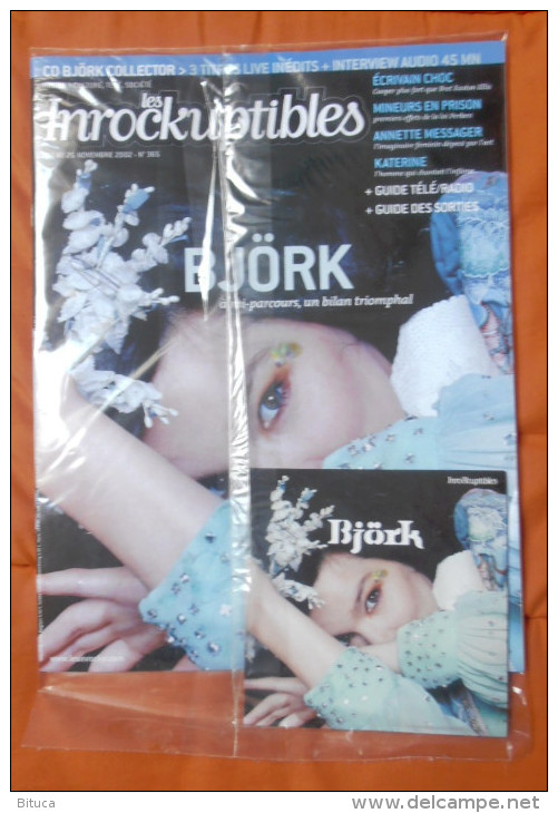 Les Inrockuptibles N° 365 : Bjork  REVUE + CD NEUF SOUS BLISTER PORT OFFERT RARE - Sonstige & Ohne Zuordnung