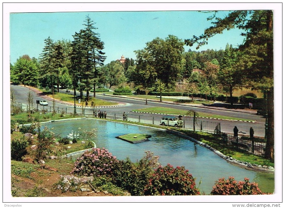 M1849 Torino - Parco Del Valentino E Laghetto - Auto Cars Voitures / Viaggiata 1966 - Parks & Gärten
