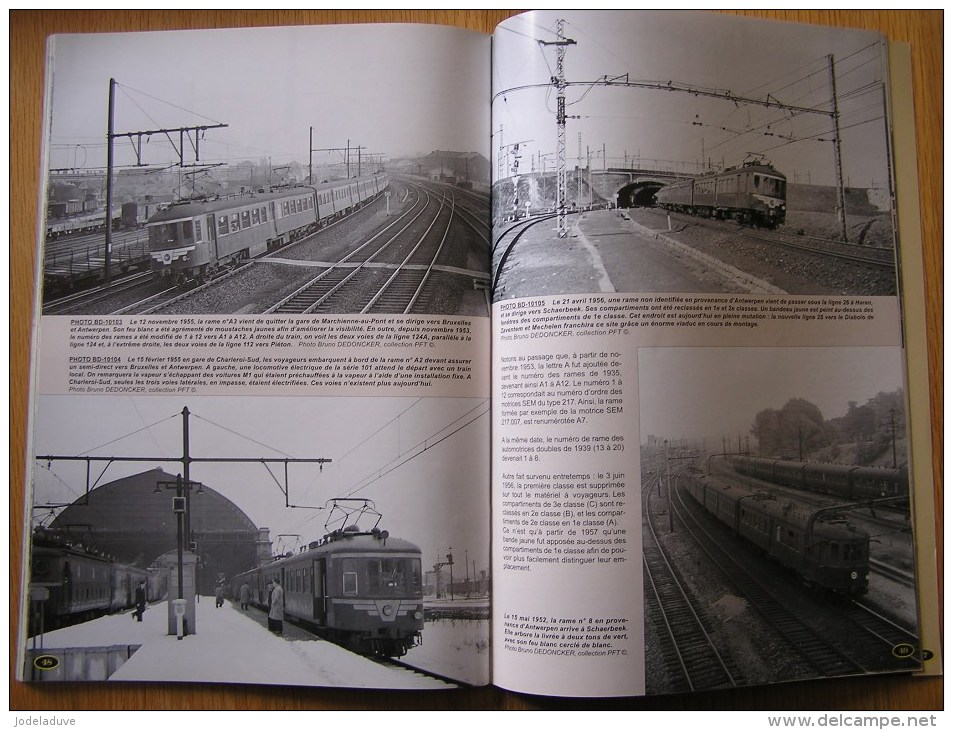 EN LIGNES Revue Ferroviaire N° 101 800 CFL Brochet Traction Electrique SNCB NMBS Chemins Fer Train Autorail Rail - Railway & Tramway