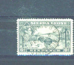 SIERRA LEONE - 1938 George VI Definitive 6d FU (stock Scan) - Sierra Leone (...-1960)
