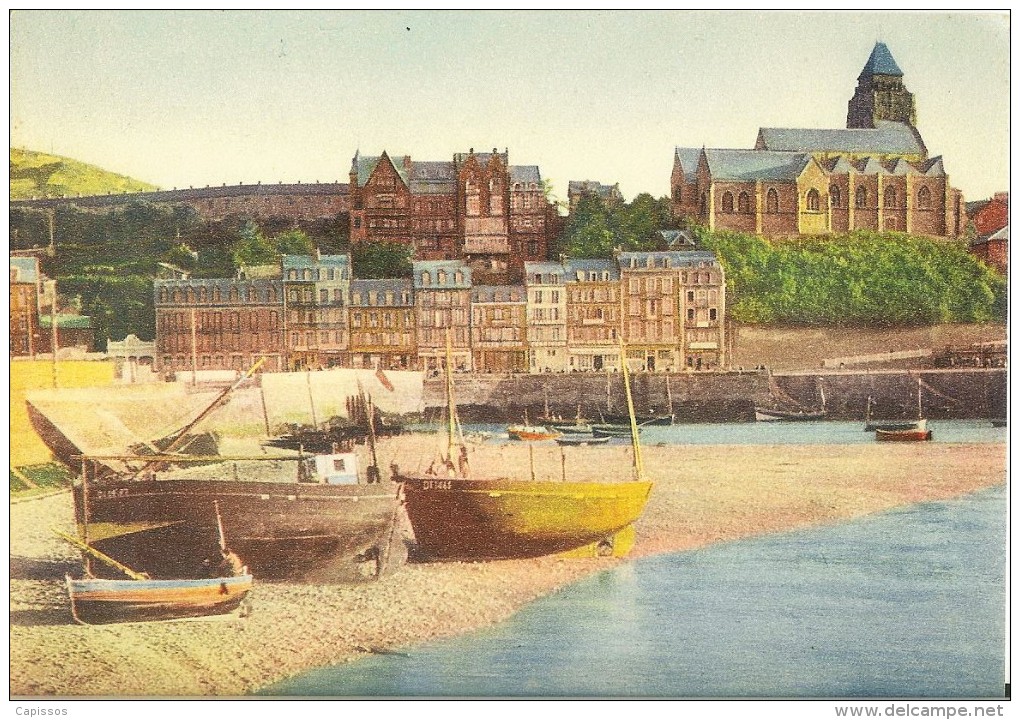 Le Tréport-Mers Et Environs Le Port à Marée Basse Très Bon Etat - Le Treport