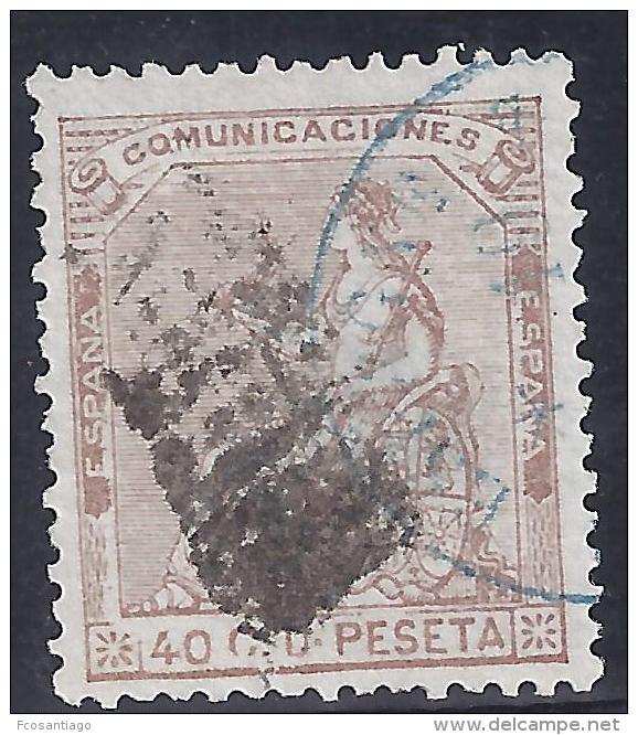 ESPAÑA 1873 - Edifil #136 - VFU - Gebraucht