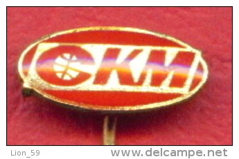 F2292 / CKM - Travel Agency  - Czechoslovakia Tchecoslovaquie Tschechoslowakei - Badge Pin - Marcas Registradas