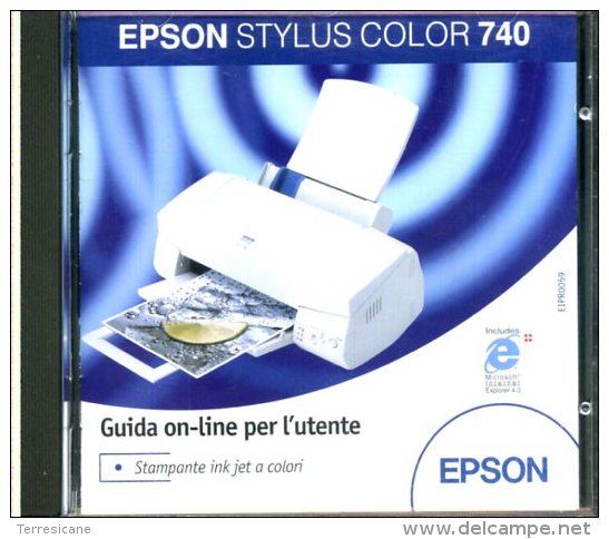 CD EPSON STYLUS COLOR 740 GUIDA ON LINE - CD