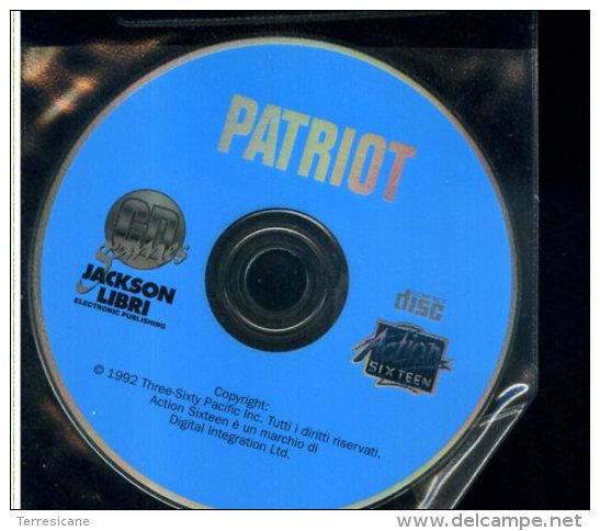 CDPATRIOT JACKSON LIBRI - CD