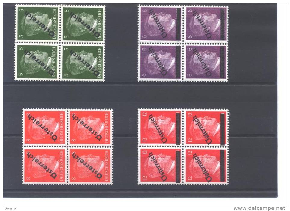 Aut 535/38** (MNH)   Bloc De 4  Cote Y/T :  8.00 € - Nuevos