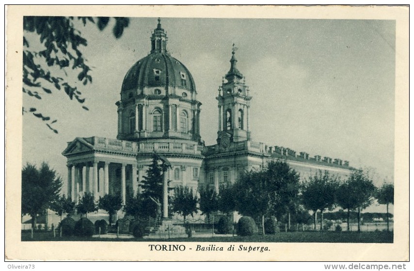 TORINO - Basilica Di Superga - 2 Scans - Churches