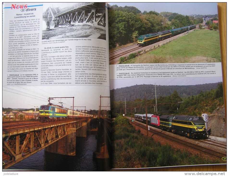 EN LIGNES Revue Ferroviaire N° 94 Antwerpen Dam  Anvers Le Pont Duffel SNCB NMBS Chemins Fer Train Autorail Rail - Bahnwesen & Tramways