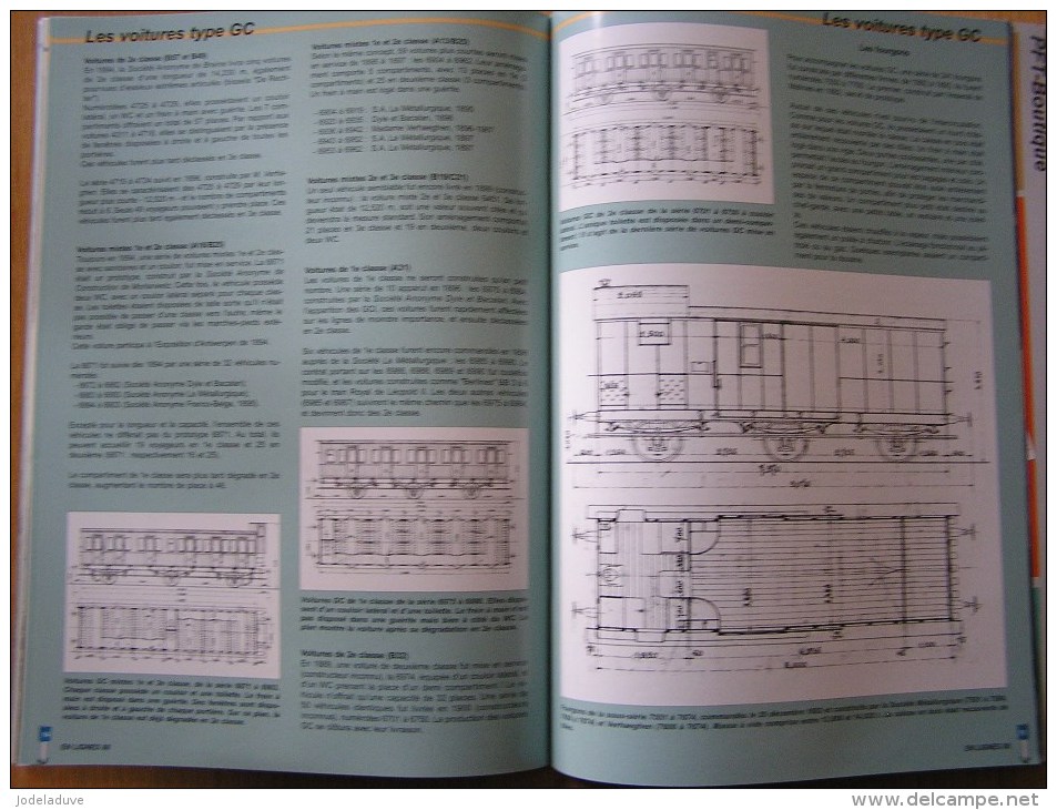 EN LIGNES Revue Ferroviaire N° 88 Voiture Type GC Marche Maxima 40CC Voith SNCB NMBS Chemins Fer Train Autorail Rail - Railway & Tramway