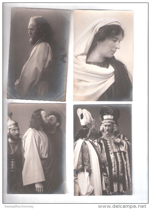 10 Zehn Oberammergau Passionsspiele (Passion Play) , Bavaria, Germany Alte Ansichtskarten LOT 02 - Oberammergau