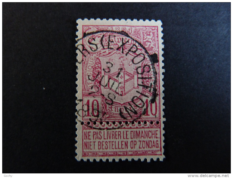 BELGIUM : OBLITéRATION; N°69 " ANVERS EXPOSITION" NIPA :RARE !!!!!! - 1894-1896 Tentoonstellingen