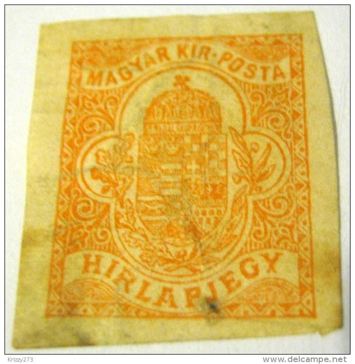 Hungary 1901 Newspaper Stamp - Used - Journaux