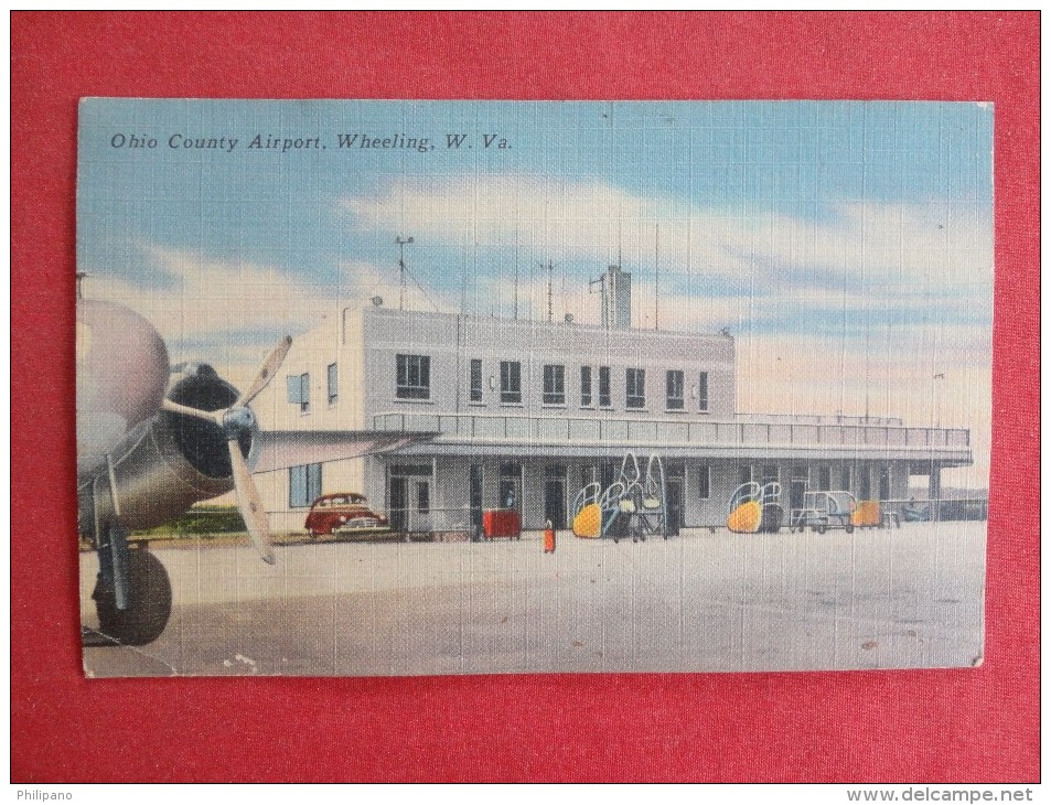 West Virginia > Wheeling   Airport   Not Mailed     Ref 1278 - Wheeling