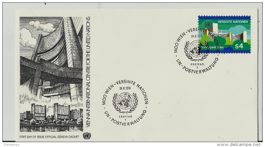 UNO WIEN FDC 1979 - FDC