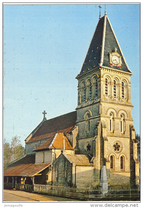 BRAUCOURT 52 - L´Eglise Et Sa Galerie En Bois - EIV1426 - K-3 - Eclaron Braucourt Sainte Liviere