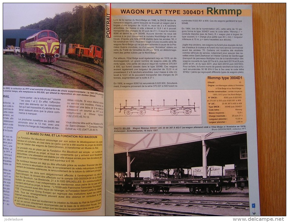 EN LIGNES Revue Ferroviaire N° 71 Travaux TGV Wagon Plat Euro 4000 Wegmann CFL SNCB NMBS Chemins Fer Train Autorail Rail - Railway & Tramway