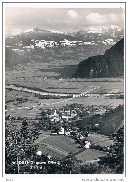 Ö-1898    WIESING : Gegen Zillertal - Schwaz