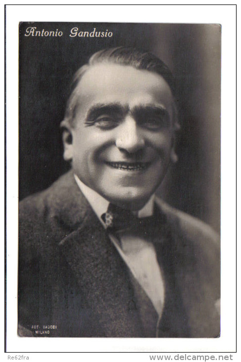 ANTONIO GANDUSIO TEATRO GOLDONI BACIATEMI  9 Maggio 1927 - Theatre