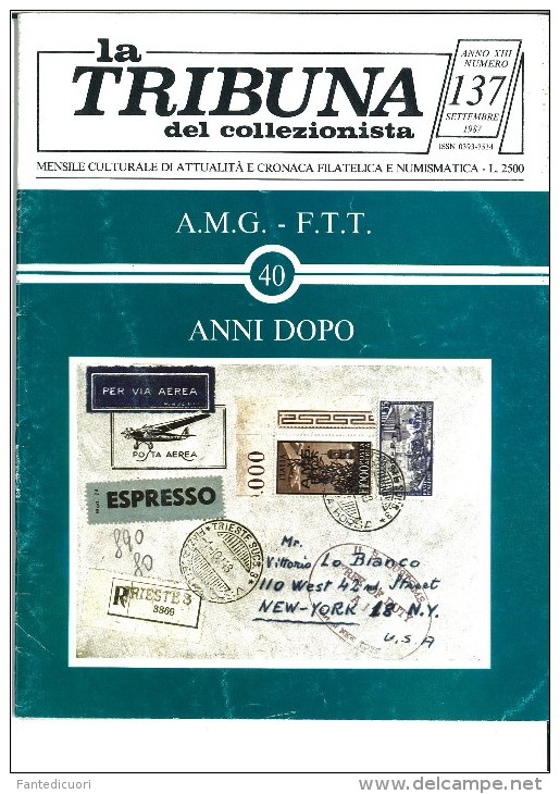 Tribuna Del Collezionista N.137 - Italiane (dal 1941)