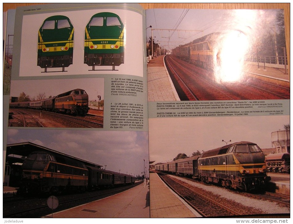 EN LIGNES Revue Ferroviaire N° 56 Livrée Verte 1970 Fin Des Trains Postaux SNCB NMBS Chemins Fer Train Autorail Rail - Railway & Tramway