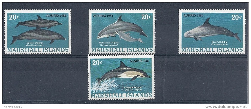 140011764  MARSHALL ISL.   YVERT  Nº  55/8  MH/MNH - Marshall