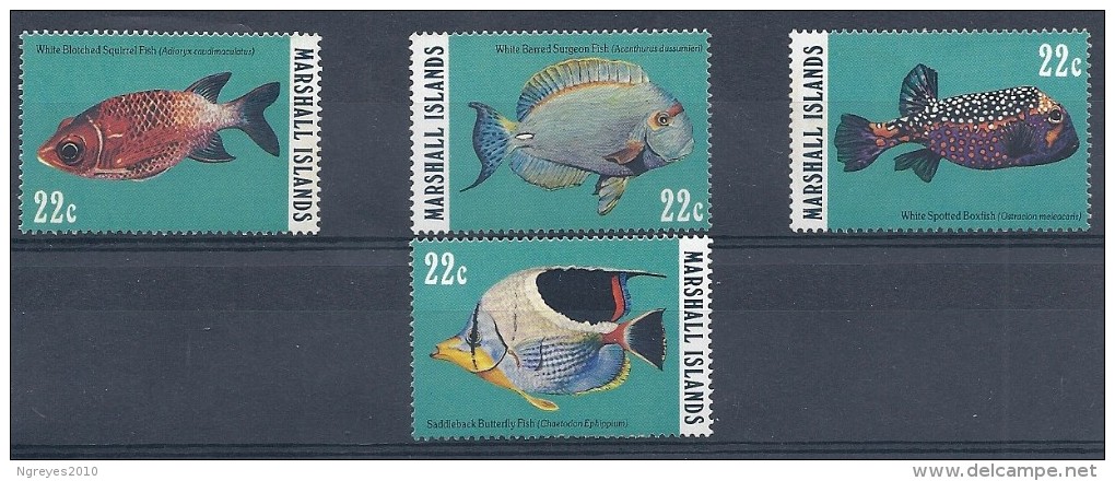 140011775  MARSHALL ISL.   YVERT  Nº  92/5  **/MNH - Marshall Islands