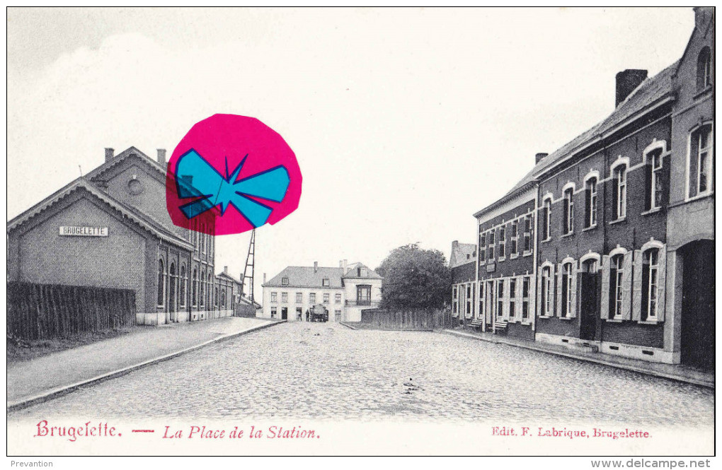 BRUGELETTE - La Place De La Station - Brugelette