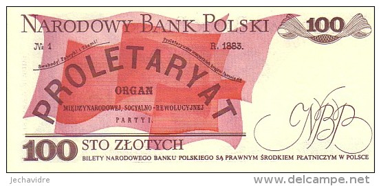 POLOGNE  100  Zlotych   Daté Du 01-05-1988    Pick 143 E            ***** BILLET  NEUF ***** - Pologne