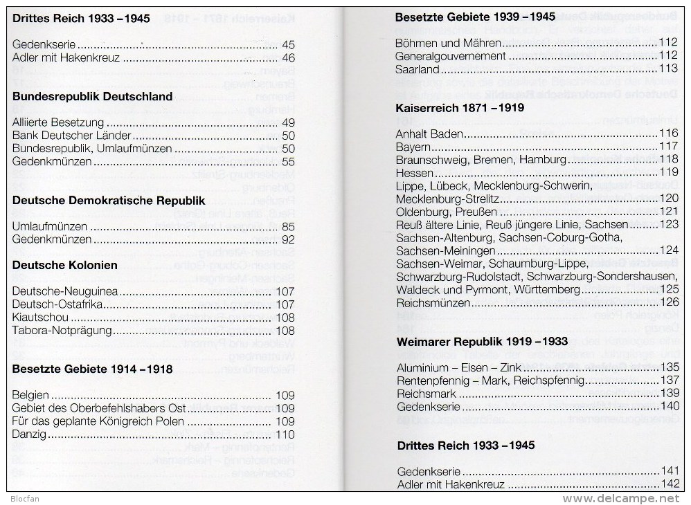 Deutschland Münzkatalog 2014 Neu 6€ Dietzel Münzen Ab 1871 Für Numisbriefe AD DR BRD DDR Saar Coins Catalogue Of Germany - Collections