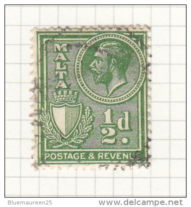 King George V - 1930 - Malta (...-1964)