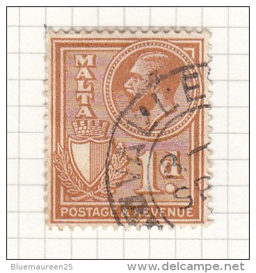 King George V - 1930 - Malta (...-1964)