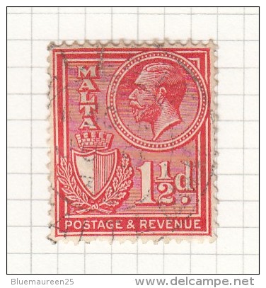 King George V - 1930 - Malta (...-1964)