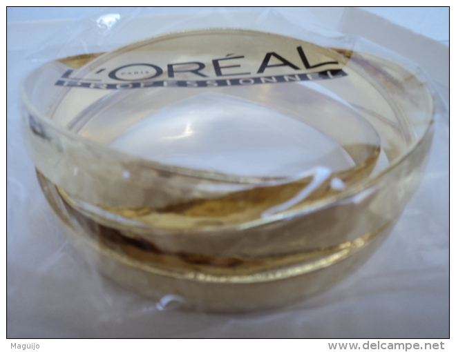 L´OREAL  SUPERBE  BRACELET TRIPLE  DORE  SOUS BLISTER  LIRE ET VOIR !! - Miniatures Femmes (sans Boite)