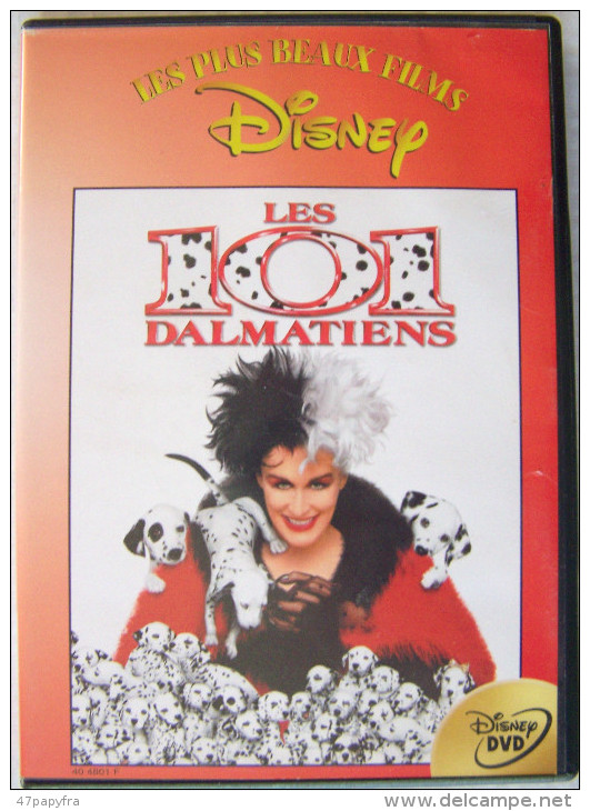 DVD ORIGINAL Dessin Animé Walt DISNEY Les 101 Dalmaciens... Cruela... Pongo... - Dessin Animé