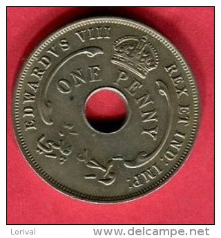 BRITISH WET AFRICA 1 PENNY  1936  TTB 9 - Nigeria