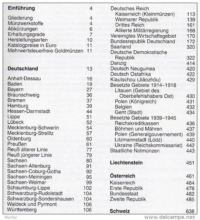 Deutschland Kleine Münz Katalog Schön 2014 Neu 15€ Numisbriefe Numisblatt Coin Of Germany Austria Helvetia Liechtenstein - Kataloge