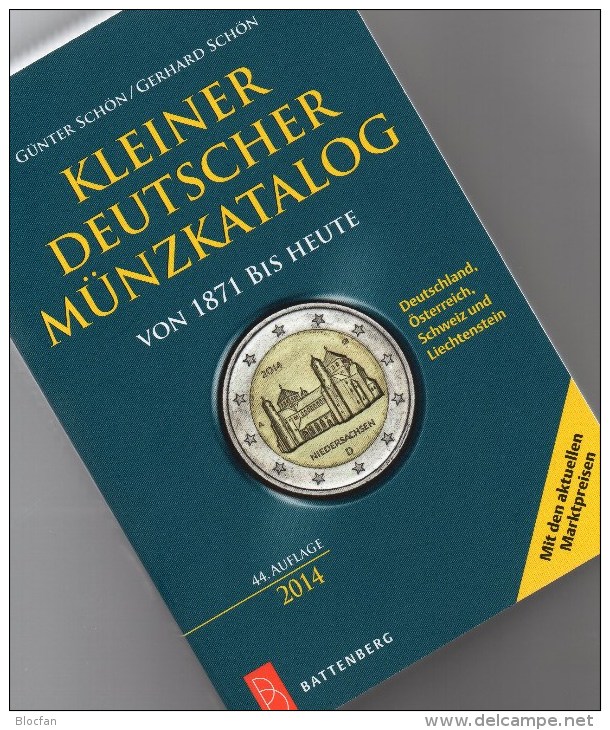 Schön Kleiner Münzkatalog 2014 Neu 15€ Für Numis-Briefe Coin Of Germany Austria Helvetia Liechtenstein 978-3-86646-104-8 - Livres & Catalogues