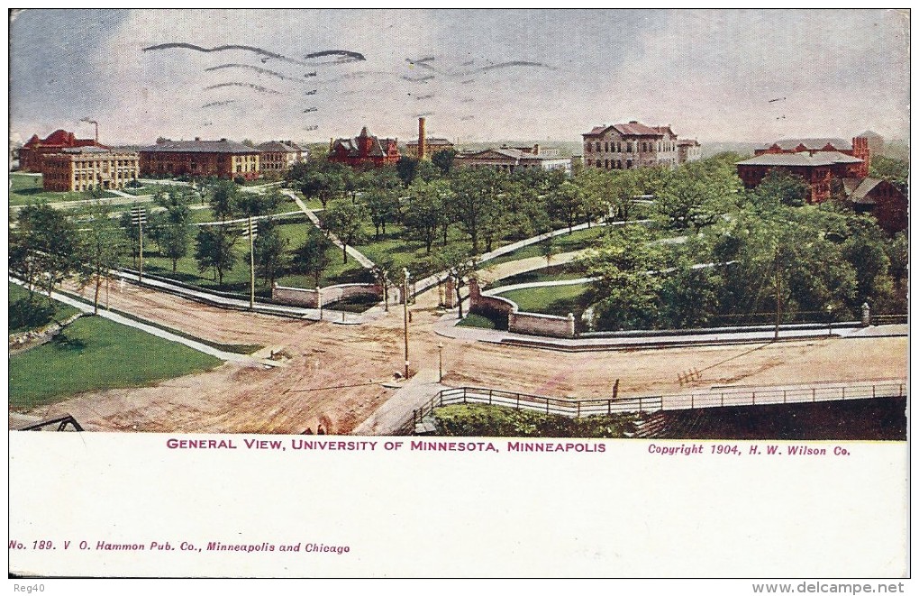 ETATS UNIS  - GENERAL VIEW, UNIVERSITY OF MINNESOTA, MINNEAPOLIS - Minneapolis