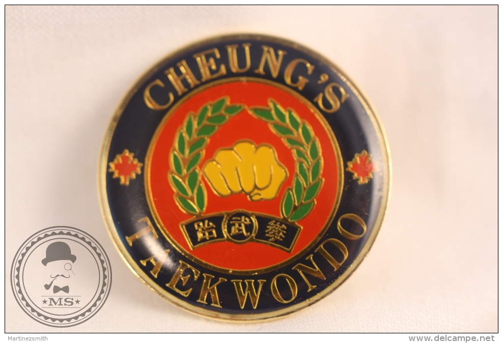 Martial Arts - Cheung´s Tae Kwon Do  - Fighting Pin Badge - #PLS - Judo