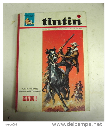 1967 Album Tintin No 76 Reliure éditeur Belge - Tintin